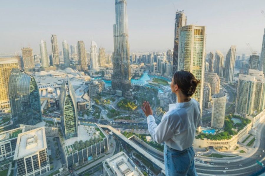 Sky Views Observatory: Entry Ticket + Glass Slide
