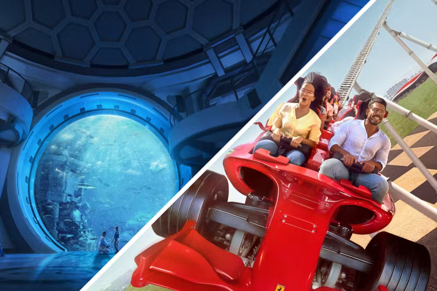 Yas Island Abu Dhabi Multi Park Ticket