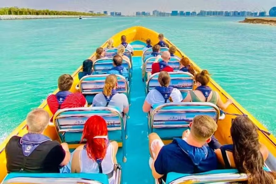 45-minute Yas Island Boat Tour