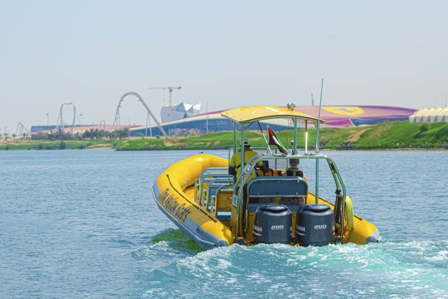 75-Minute Yas Island Speedboat tour from Yas Bay