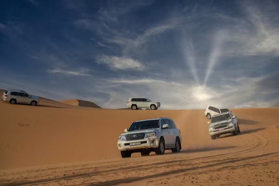 Desert Evening Safari + BBQ Dinner