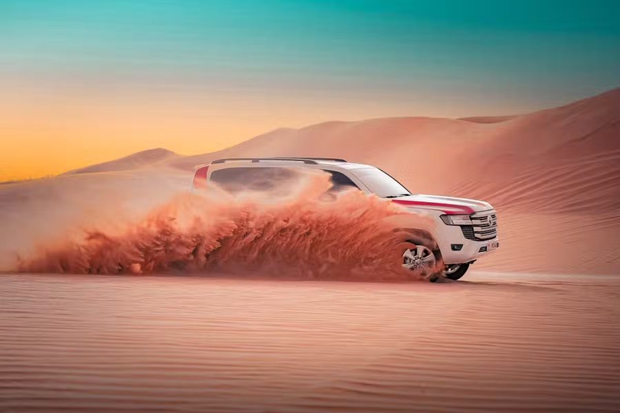Abu Dhabi: Evening Desert Safari Tour + Dinner