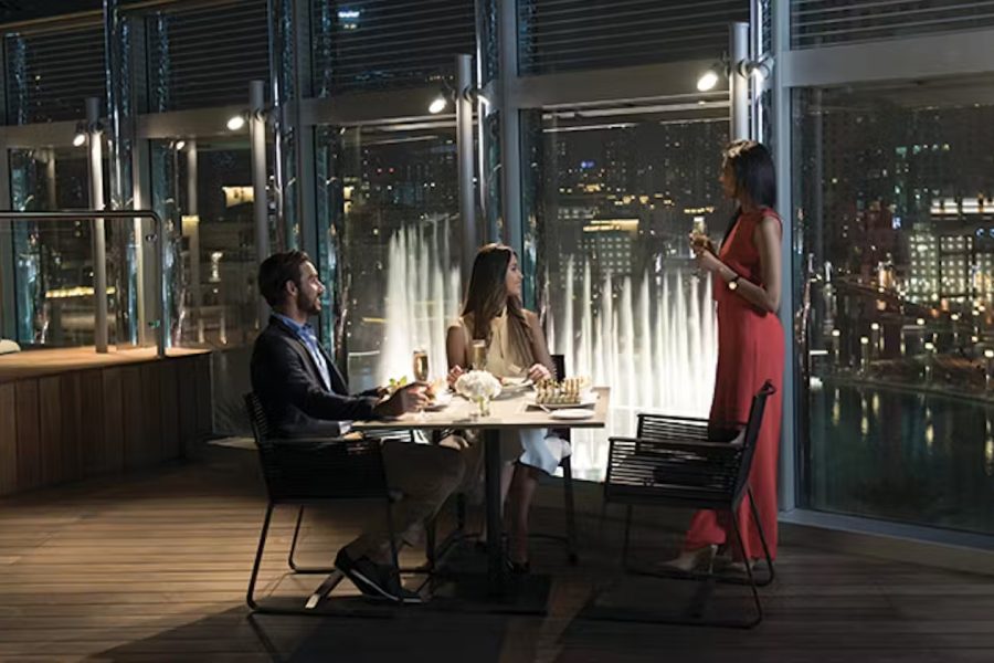 Burj Khalifa Entry Ticket At The Top (Level 124 & 125) + Rooftop Meal