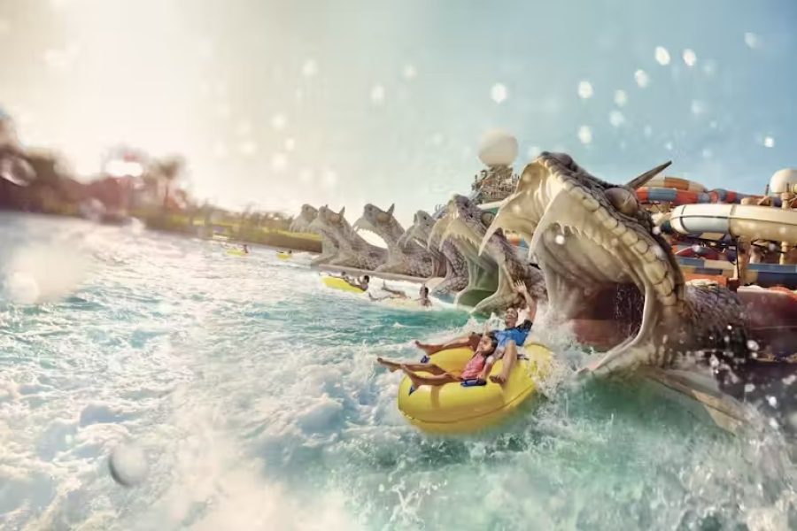 Yas Waterworld: Entry Ticket + Shuttle Service
